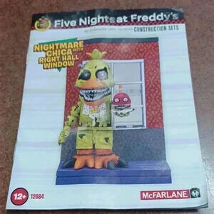 Five Nights at Freddy's Nightmare Chica construction set  **Instruction Booklet